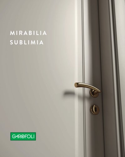 MIRABILIA + SUBLIMIA