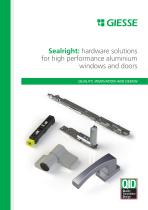 Sealright: hardware solutions for high performance aluminium windows and doors