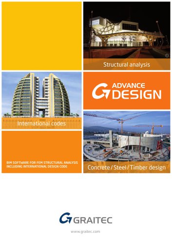 Advance Design Concrete / Steel / Timber design