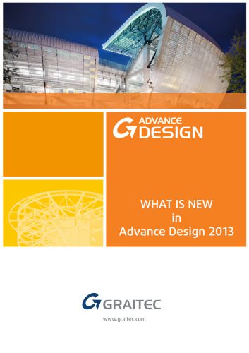 What's new in Advance Design 2013