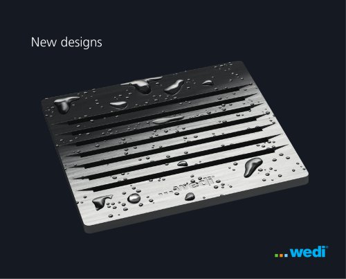 drain cover - New designs