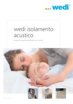 wedi isolamento acustico