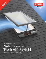 Solar Powered ?Fresh Air? Skylight