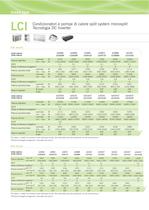 Split System e  sistemi VRF systems 2013 - 14