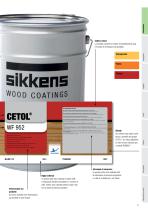 Sikkens Wood Coatings CATALOGO - 11