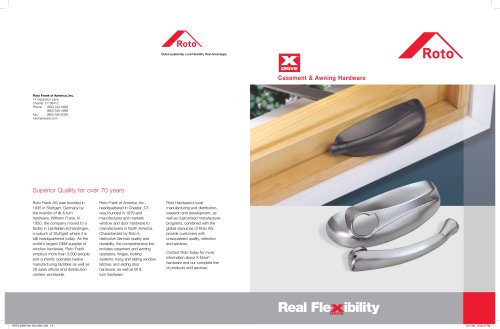 Casement & Awning Hardware