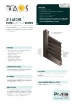 211 Taos® sliding & hinged shutter