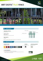 MRT EXOTIC® PLUS FENCE