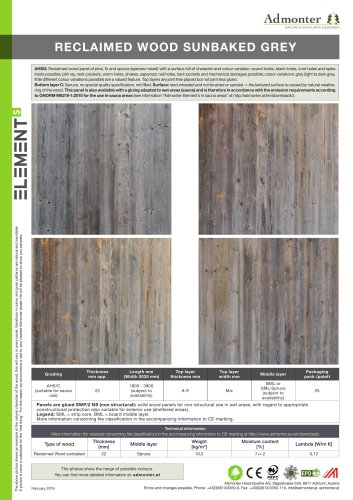 RECLAIMED WOOD SUNBAKED GREY