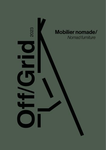 Mobilier nomade/