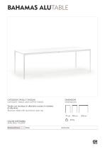 Bahamas Alu Table