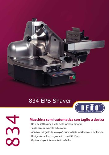 834 EPB Shaver