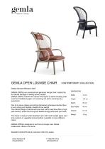 GEMLA OPEN LOUNGE CHAIR