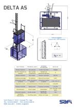 DELTA AS - ASCENSORE DA CANTIERE 750 KG - 2