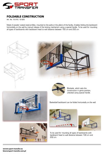 FOLDABLE CONSTRUCTION