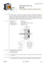 Scheda tecnica ZEUS scatole elettriche