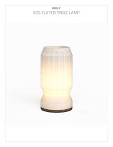 EOS FLUTED TABLE LAMP