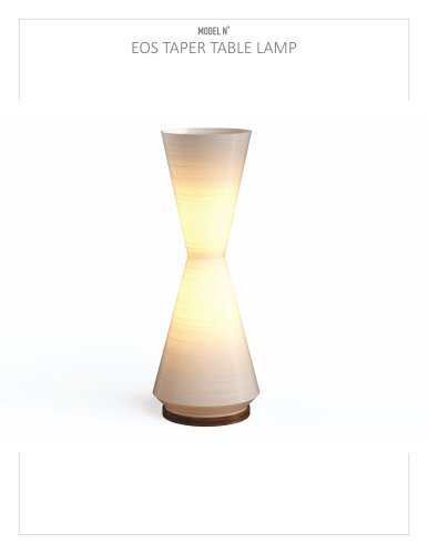 EOS TAPER TABLE LAMP