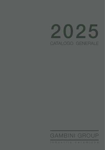 Gambini Group General Catalogue