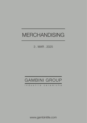 Merchandising Catalogue