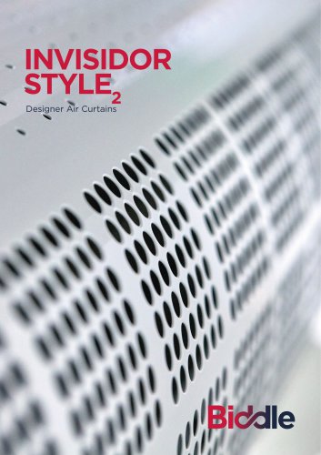 INVISIDOR STYLE 2 - Designer Air curtains