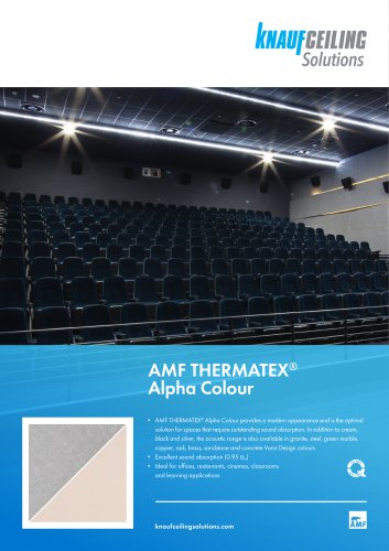 AMF THERMATEX® Alpha Colour