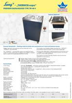 PREMIUM-SAUNAHEATER TYPE TM 48-V