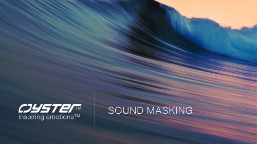 Oyster SoundMasking