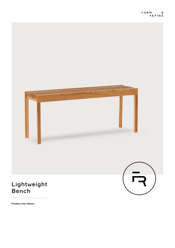 Lightweight Bench