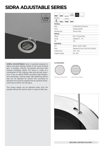 Sidra Adjustable Series