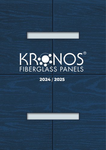 KRONOS PANELS - VETRORESINA