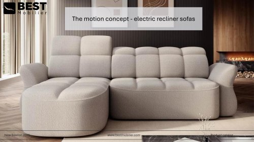 The motion concept - electric recliner sofas