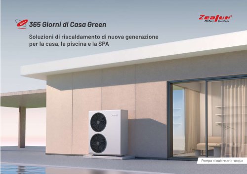 SOLUZIONI DI RISCALDAMENTO PER LA CASA LA PISCINA E LA SPA 
