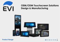 EVI Catalogue - VESA wall-mounted tablets or POE flush-mounted tablets, industrial PanelPCs running Android, Windows or Linux