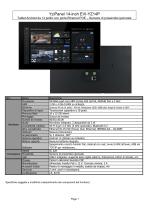 EVI-YZ14P : Tablet Android da 14 pollici con porta Ethernet POE – Sensore di prossimità opzionale