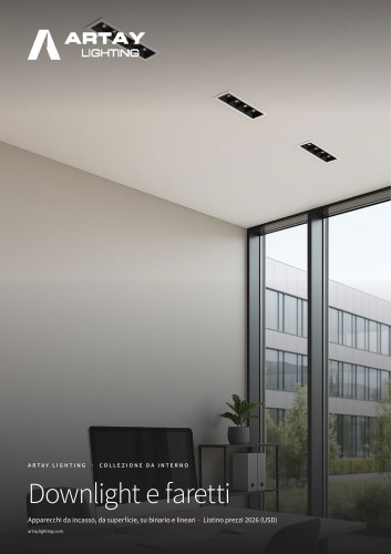 Downlight da interno 2026