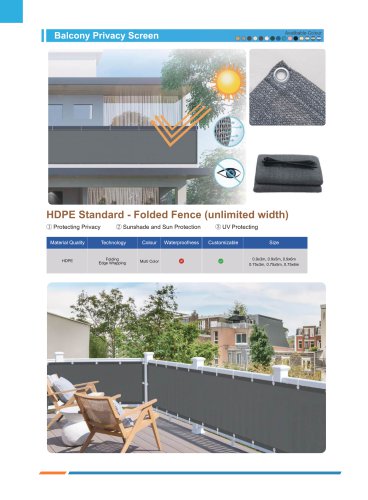 Balcony Privacy Screen