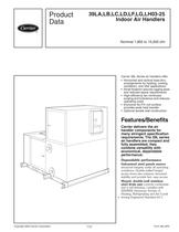 39LA,LB,LC,LD,LF,LG,LH03-25 Indoor Air Handlers