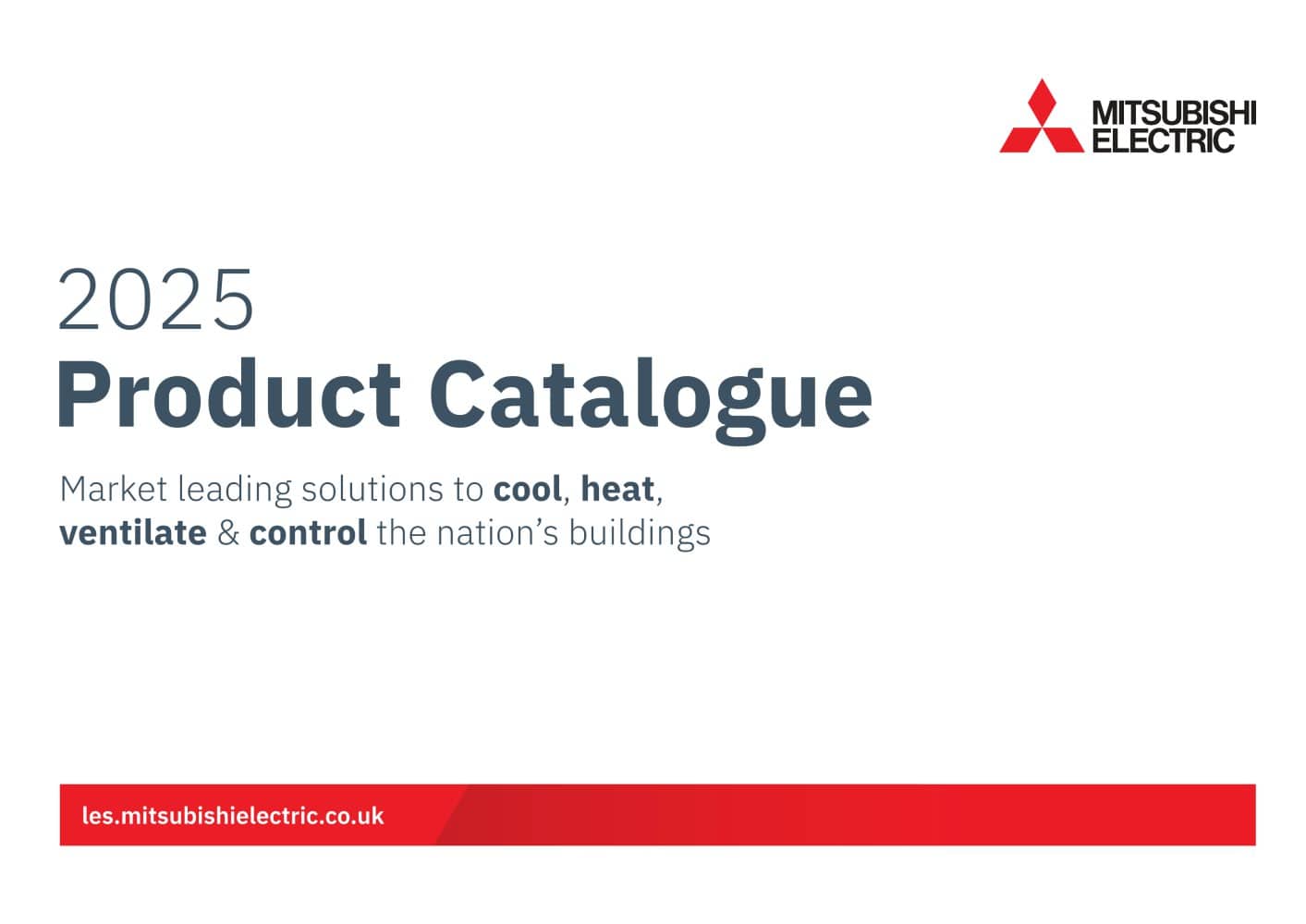 2025 Product Catalogue - MITSUBISHI ELECTRIC