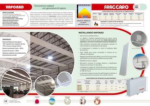 VAPORAD - TERMOSTRISCE RADIANTI CON GENERATORE DI VAPORE - 2