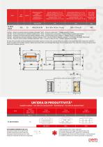 Forno a tunnel statico elettrico con nastro in refrattario TL80R - 7