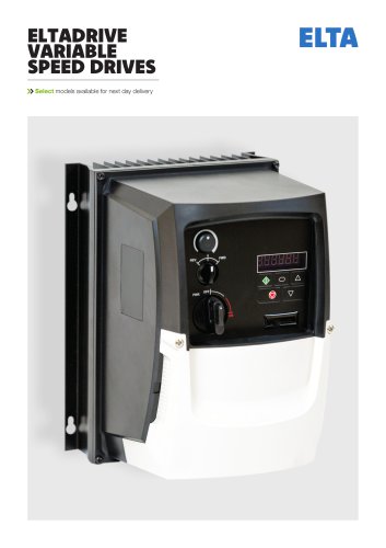 ELTADRIVE VARIABLE SPEED DRIVES