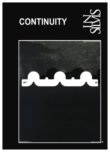 Insilvis CONTINUITY 3. appendiabiti da parete