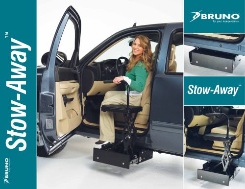 Vehicle Lifts:Stow-Away Model PUL-1850