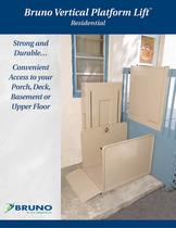 Vertical Platform Lifts:Residential Vertical Platform Lift Model VPL-3100 & VPL-3200B