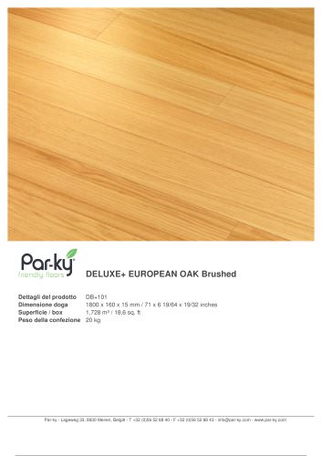 DELUXE+ EUROPEAN OAK Brushed