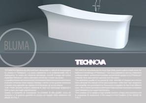 BLUMA, vasca da bagno e lavabo freestanding e da appoggio in Pietraluce® - 4