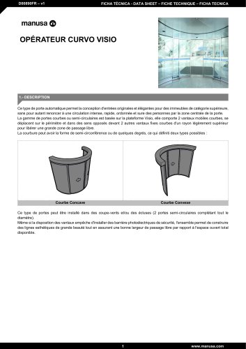 CURVO VISIO OPERATOR