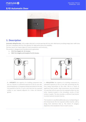 E/EI Automatic Door