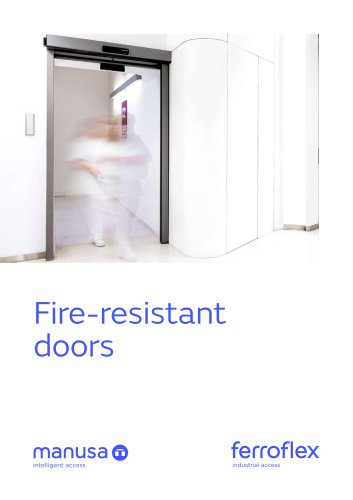 Fire-resistant doors